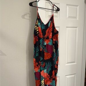 Tropical Floral Jumpsuit
